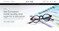 Desktop Screenshot of mavue.com